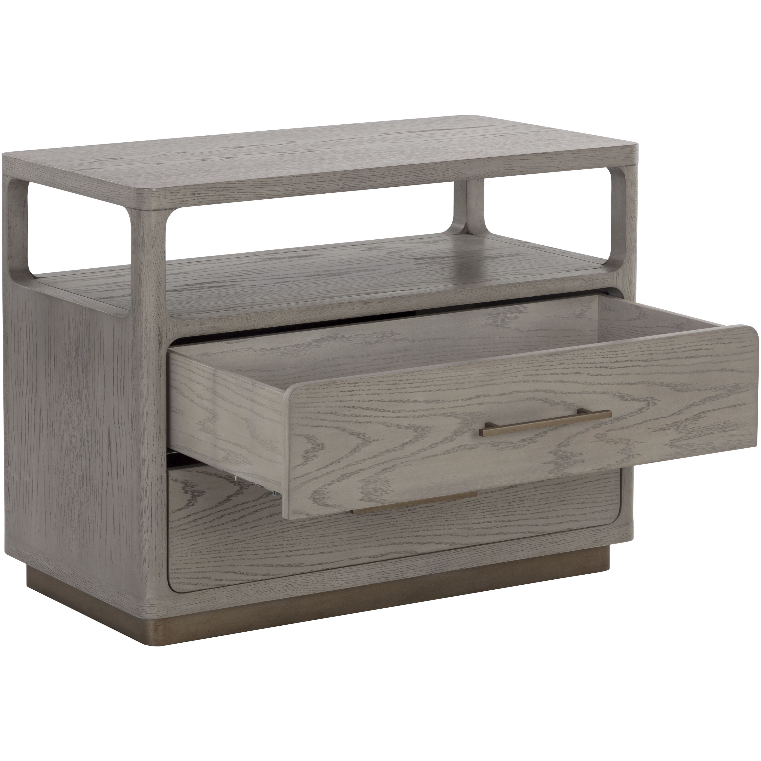 Danette 36 X 27.25 inch Grey Night Stand